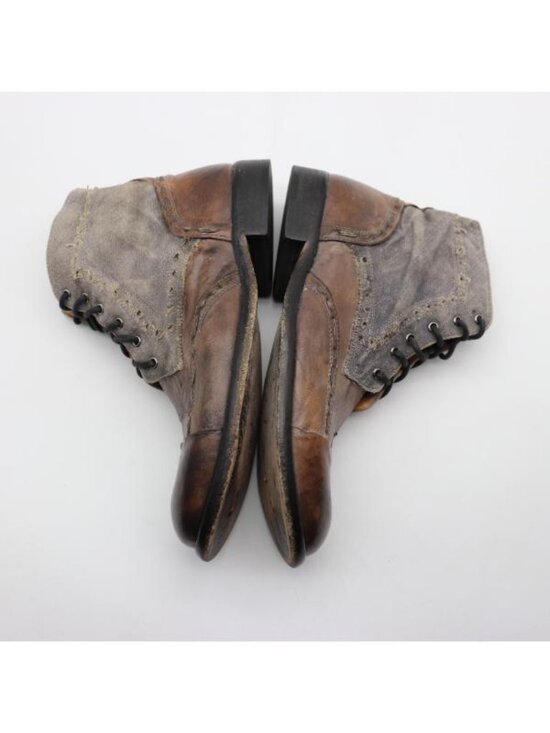 True Religion Chukka Style Men\'s Size 11 Leather Ankle Boots Brown Shoe Italy main image 6
